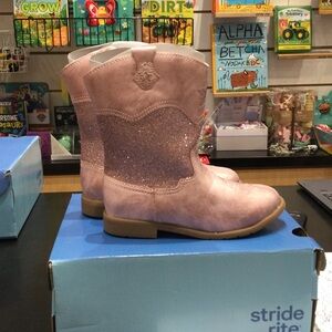 Stride Rite Wynona Boots Blush - Multiple Sizes